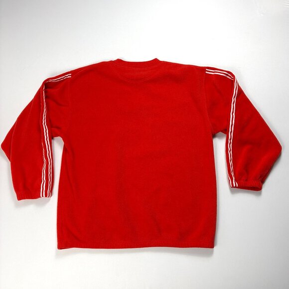 Vintage Detroit Red Wings Active Fleece Crewneck Sweatshirt Red Sz XL NHL Hockey - Picture 5 of 6